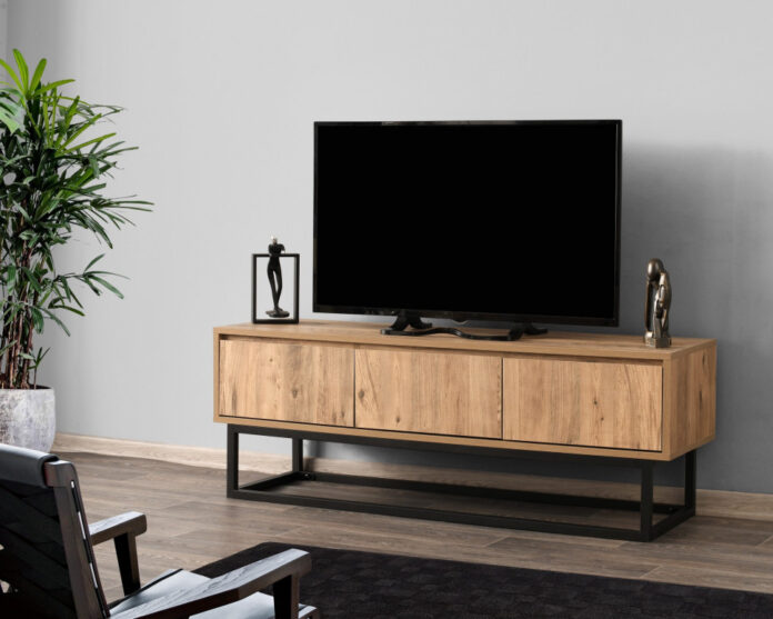 Comoda TV Salvador, Model Tılsım, 140x50x40 cm, Nuc Comoda TV Salvador, Model Tılsım, 140x50x40 cm, Nuc