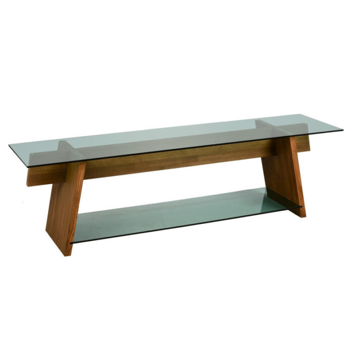Comoda TV Salvador, Model TV202, 158x45x40 cm, Stejar Comoda TV Salvador, Model TV202, 158x45x40 cm, Stejar
