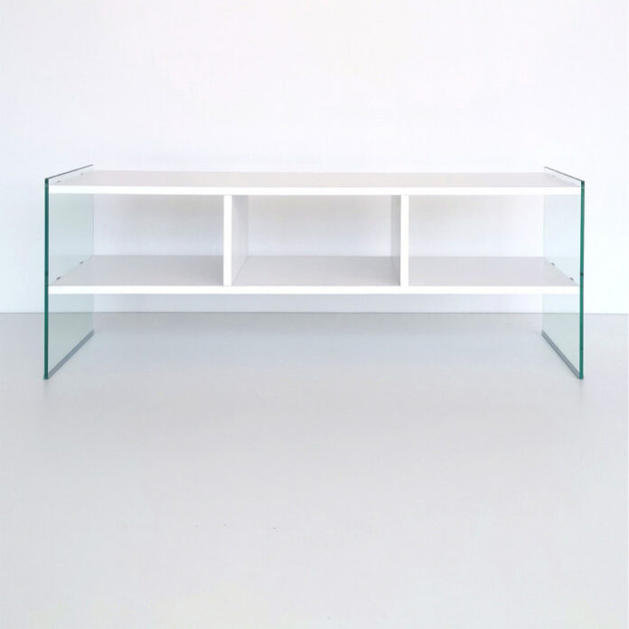 Comoda TV Salvador, Model TV400, 120x45x35 cm, Alb Comoda TV Salvador, Model TV400, 120x45x35 cm, Alb