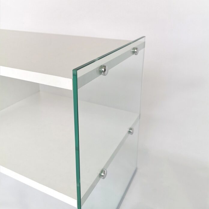 Comoda TV Salvador, Model TV400, 120x45x35 cm, Alb Comoda TV Salvador, Model TV400, 120x45x35 cm, Alb