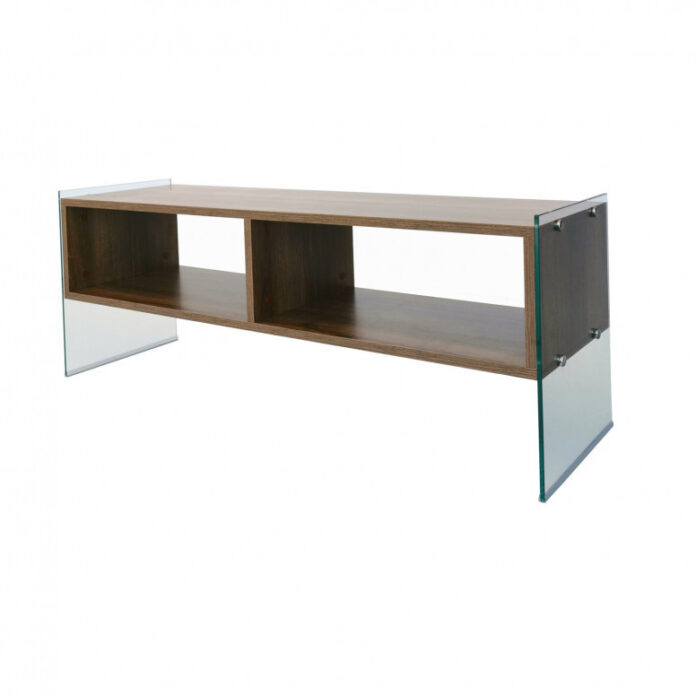 Comoda TV Salvador, Model TV404, 120x45x35 cm, Nuc Comoda TV Salvador, Model TV404, 120x45x35 cm, Nuc