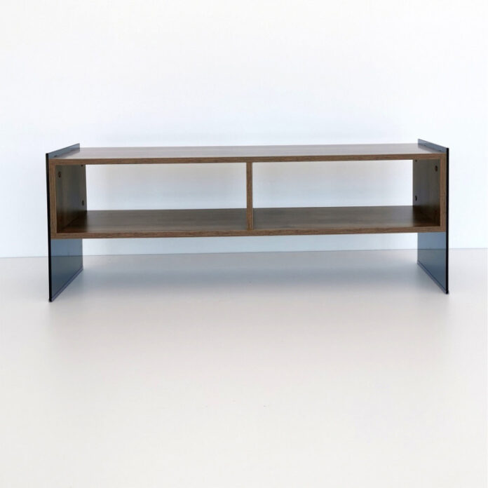 Comoda TV Salvador, Model TV405, 120x45x35 cm, Nuc Comoda TV Salvador, Model TV405, 120x45x35 cm, Nuc
