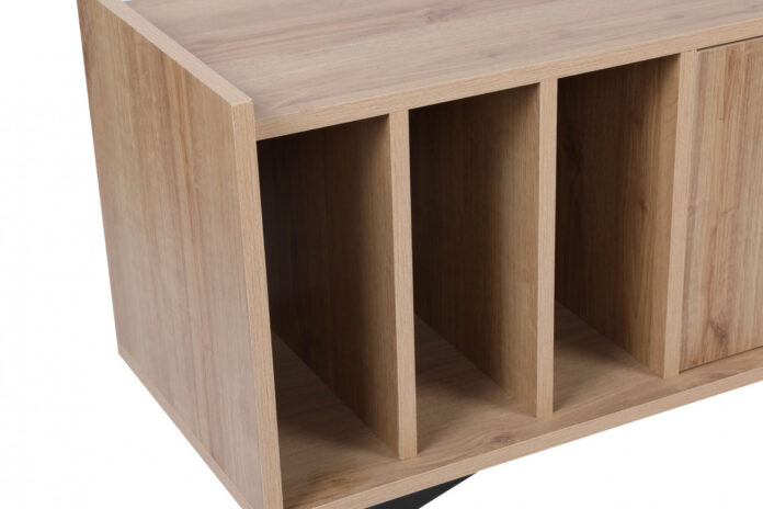 Comoda TV Salvador, Model Viyana, 150x40x62 cm, Stejar Comoda TV Salvador, Model Viyana, 150x40x62 cm, Stejar