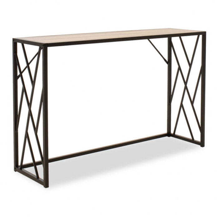 Consola Model Ivy, Negru, 120x35x75 cm Consola Model Ivy, Negru, 120x35x75 cm