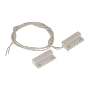 Contact magnetic lateral Satel B-1, aparent, NO, alb Contact magnetic lateral Satel B-1, aparent, NO, alb