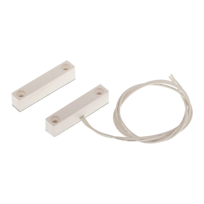 Contact magnetic lateral Satel B-1M, aparent, NO, alb Contact magnetic lateral Satel B-1M, aparent, NO, alb