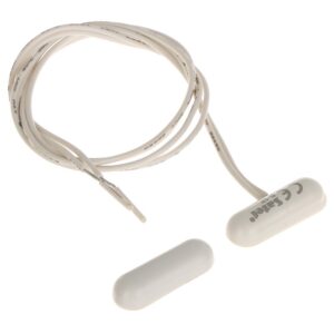 Contact magnetic lateral Satel B-1P, aparent, alb Contact magnetic lateral Satel B-1P, aparent, alb