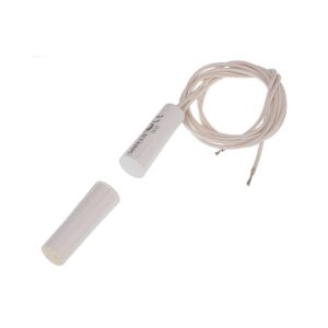 Contact magnetic Satel K-3 2E, incastrat, NC, rezistor EOL, alb Contact magnetic Satel K-3 2E, incastrat, NC, rezistor EOL, alb