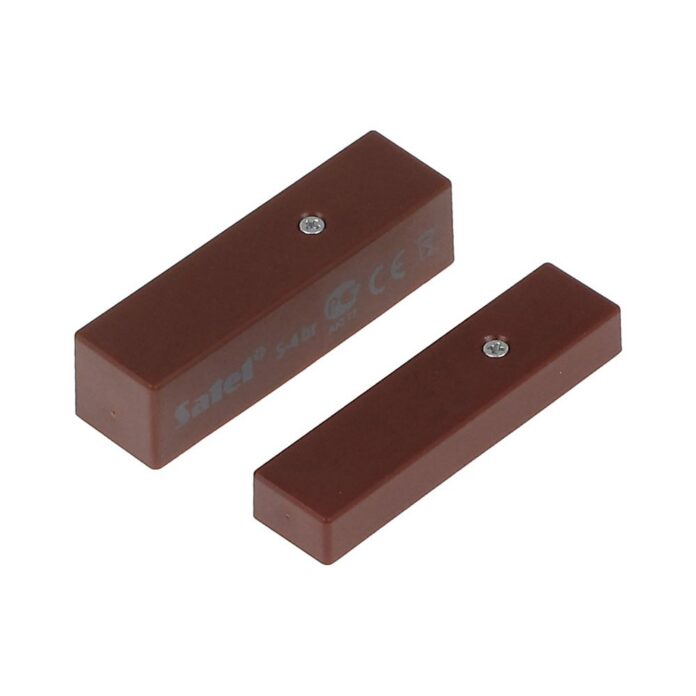 Contact magnetic Satel S-4 BR, aparent, NC, tamper, maro
