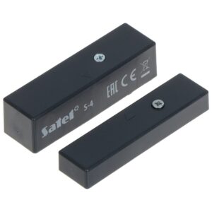 Contact magnetic Satel S-4 DG, aparent, NC, tamper, gri inchis Contact magnetic Satel S-4 DG, aparent, NC, tamper, gri inchis