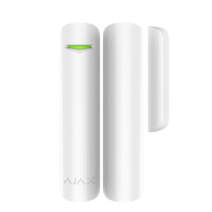 Contact magnetic wireless Ajax DoorProtect Plus WH, aparent, 1 intrare NC, reed, accelerometru, 868 MHz, RF 1200 m, alb Contact magnetic wireless Ajax DoorProtect Plus WH, aparent, 1 intrare NC, reed, accelerometru, 868 MHz, RF 1200 m, alb