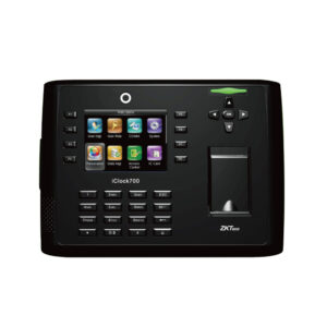 Controler de acces IP biometric ZKTeco ICLOCK700, Wiegand, ecran 3.5 inch, cod PIN, 8.000 amprente, 200.000 evenimente Controler de acces IP biometric ZKTeco ICLOCK700, Wiegand, ecran 3.5 inch, cod PIN, 8.000 amprente, 200.000 evenimente