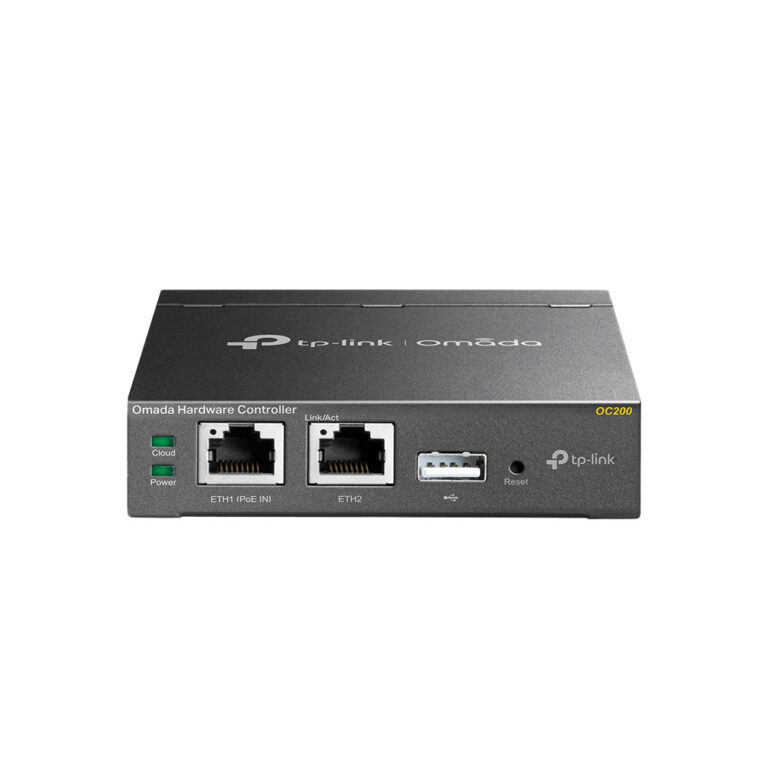 Controller Wireless Omada TP-Link OC200, 2 porturi, 100 AP, cu management