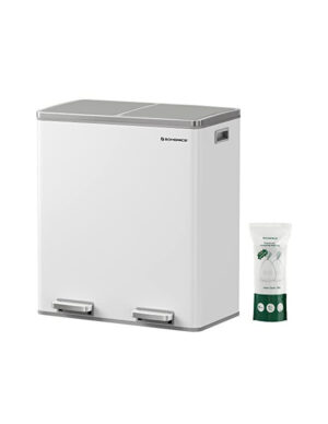 cos-pentru-recilare-dublu-songmics-2-x-30l-alb-ltb60wt-59-x-32-x-65-cm152265