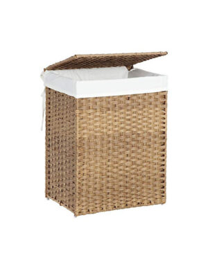 Cos pentru rufe, Songmics, 90 L, LCB51NL, Natural Cos pentru rufe, Songmics, 90 L, LCB51NL, Natural