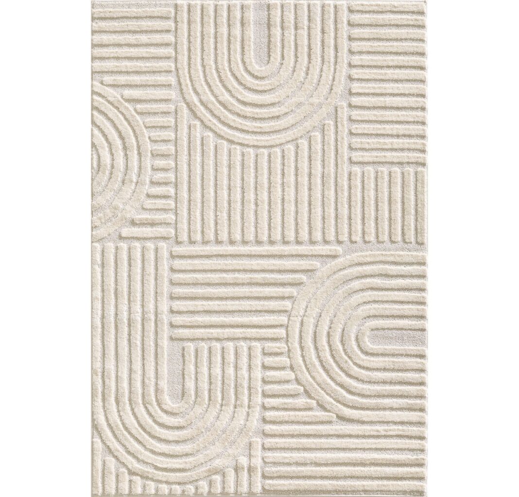 Covor Art V1 Crem, 80 X 250 cm Covor Art V1 Crem, 80 X 250 cm