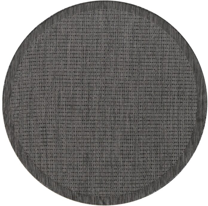 Covor Ayyildiz Giza Negru, Rotund, D160 cm