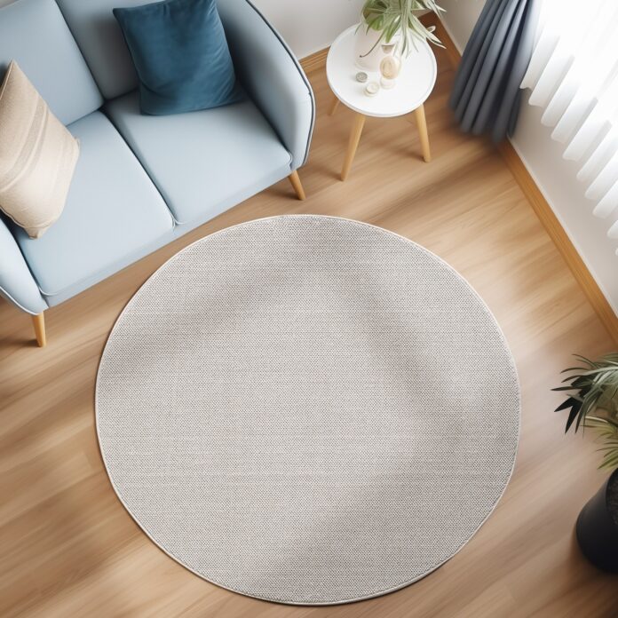 Covor Ayyildiz Loom Crem, Rotund, D160 cm Covor Ayyildiz Loom Crem, Rotund, D160 cm