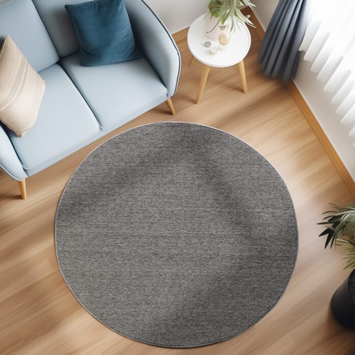 Covor Ayyildiz Loom Gri, Rotund, D200 cm Covor Ayyildiz Loom Gri, Rotund, D200 cm