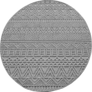 Covor Helix Argintiu V2, Rotund, D160 cm Covor Helix Argintiu V2, Rotund, D160 cm