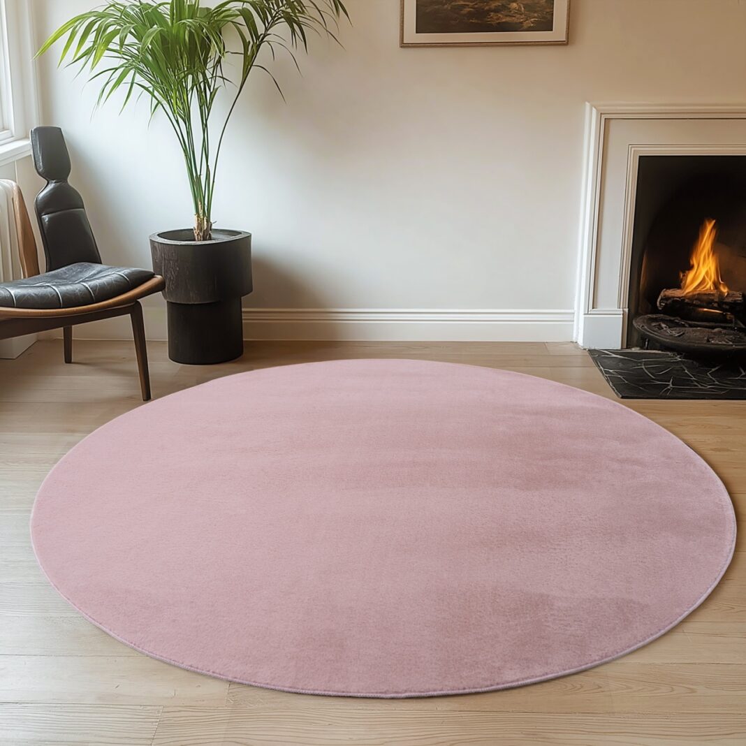 Covor Joy Rose, Rotund, D120 cm Covor Joy Rose, Rotund, D120 cm