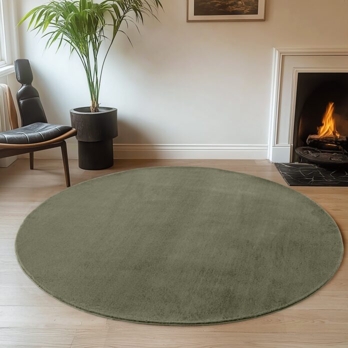 Covor Joy Verde, Rotund, D160 cm Covor Joy Verde, Rotund, D160 cm