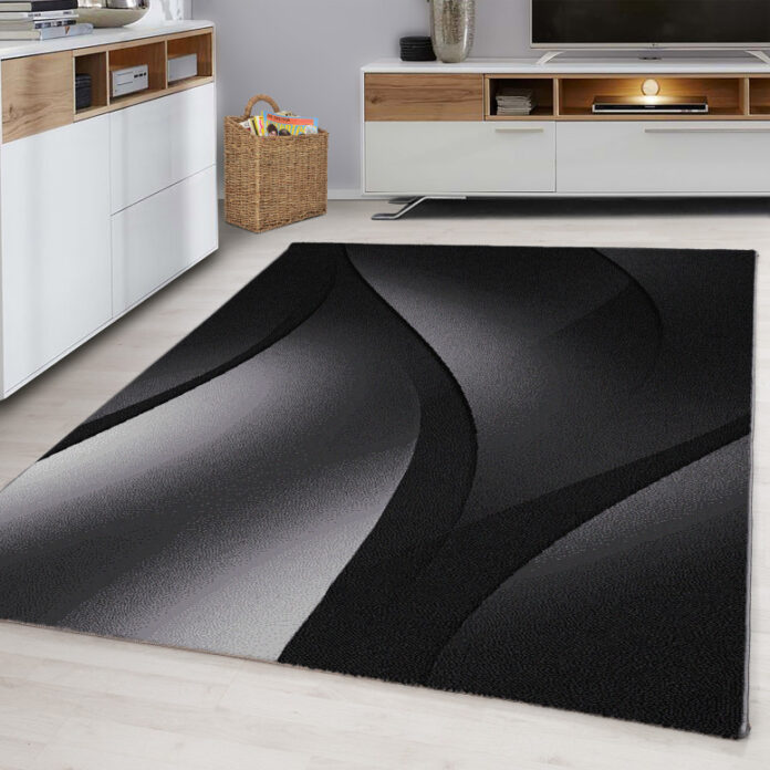 Covor Plus Negru V6 240 x 340 cm