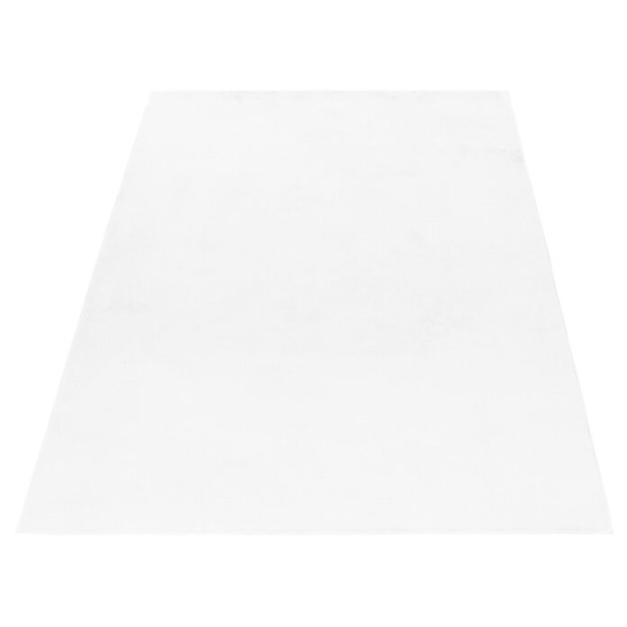 Covor Pouffy V1 Alb 60 x 110cm Covor Pouffy V1 Alb 60 x 110cm