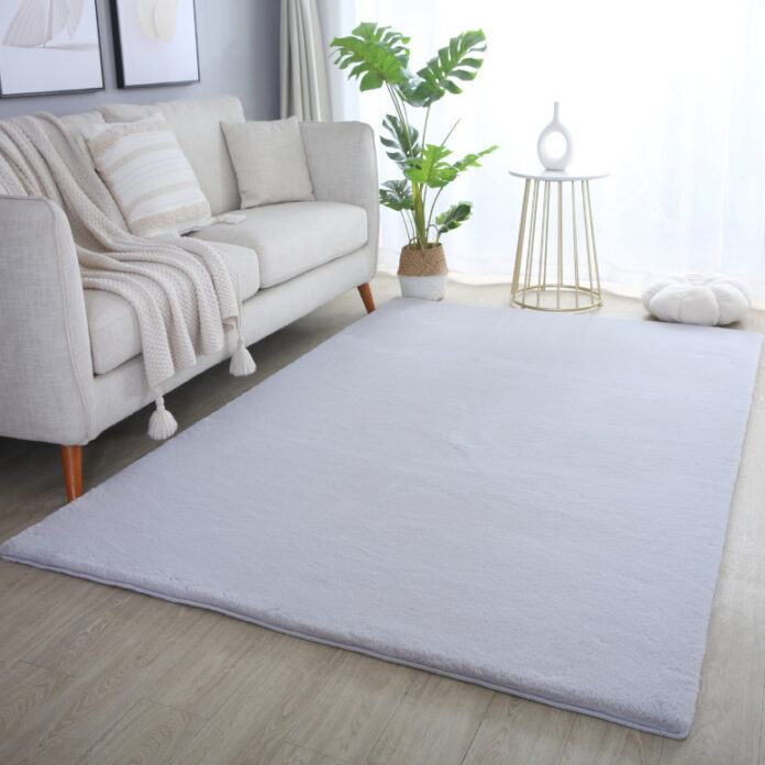 Covor Pouffy V1 Argintiu 240 x 340cm Covor Pouffy V1 Argintiu 240 x 340cm