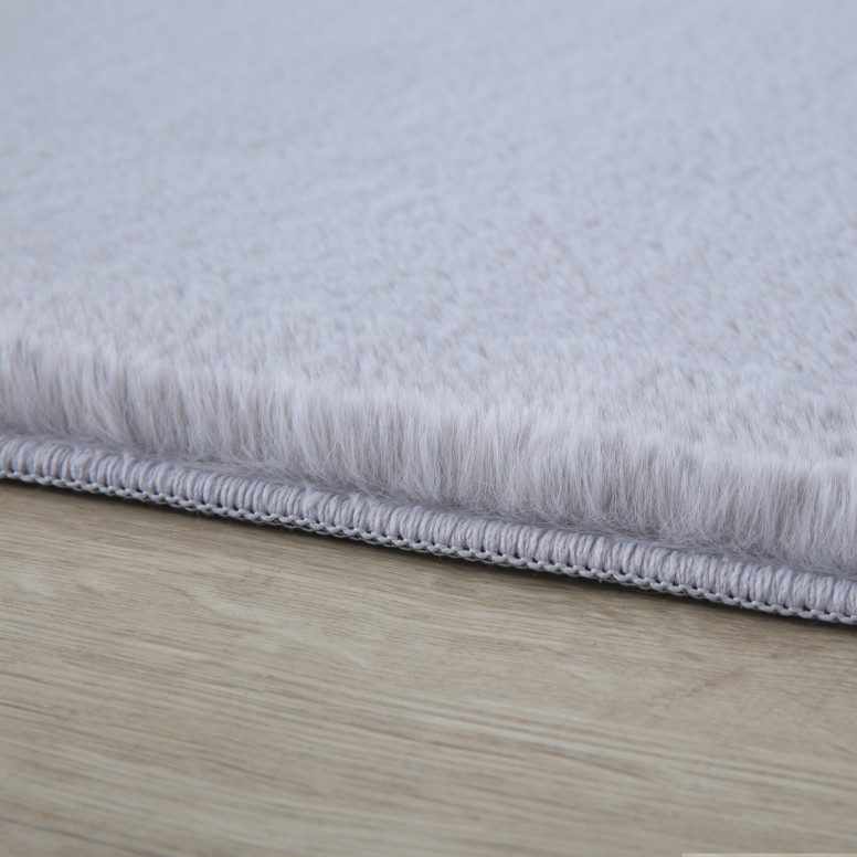 Covor Pouffy V1 Argintiu 240 x 340cm Covor Pouffy V1 Argintiu 240 x 340cm