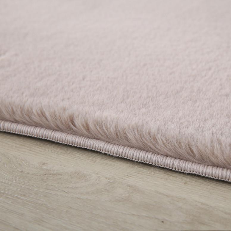 Covor Pouffy V1 Bej 200 x 200cm Covor Pouffy V1 Bej 200 x 200cm