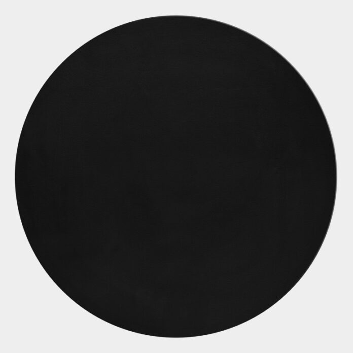 Covor Pouffy V1 Negru 120 x 120cm Covor Pouffy V1 Negru 120 x 120cm