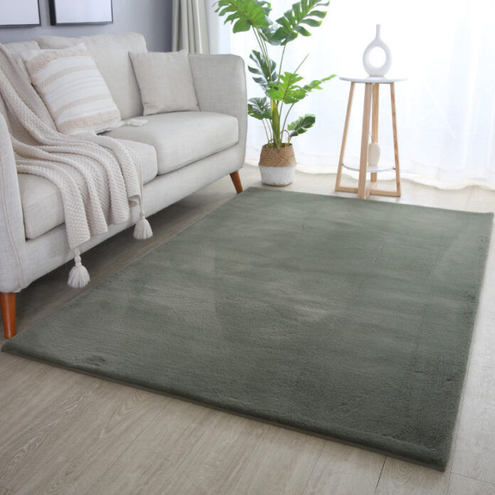 Covor Pouffy V1 Verde 120 x 170cm Covor Pouffy V1 Verde 120 x 170cm