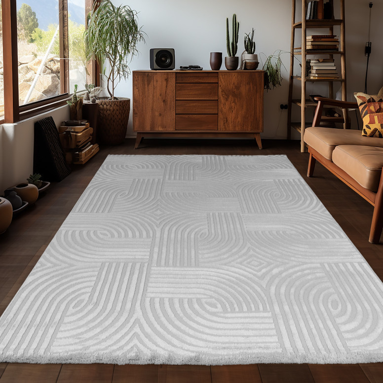 Covor Sahara V2 Argintiu 240 x 340cm Covor Sahara V2 Argintiu 240 x 340cm