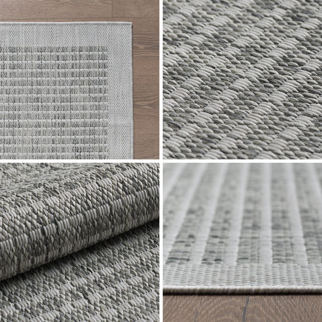 Covor traversa Ayyildiz Giza Gri, 80 X 250 cm