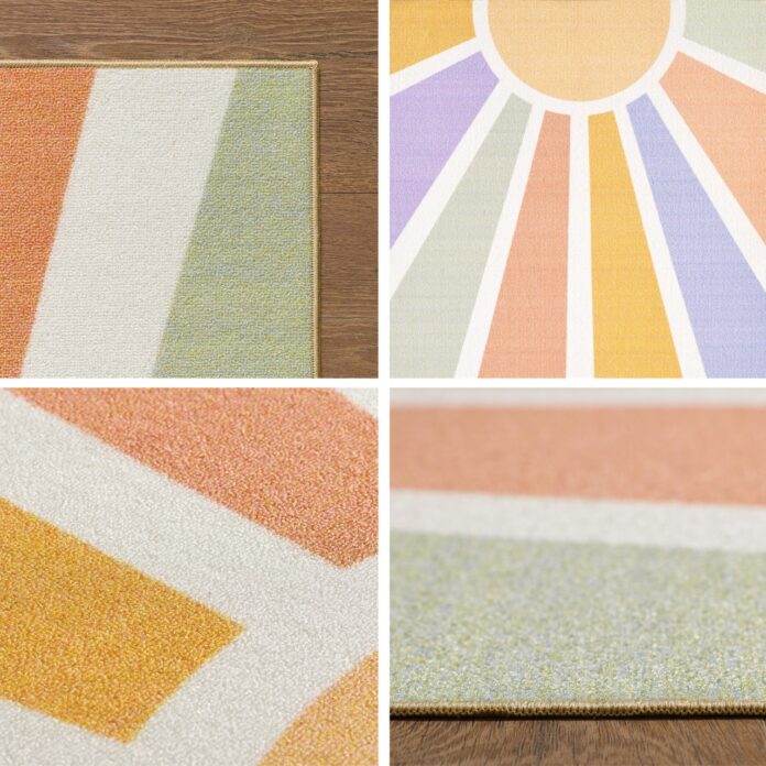Covor traversa Ayyildiz Play V10 Multicolor, 80 X 120 cm Covor traversa Ayyildiz Play V10 Multicolor, 80 X 120 cm