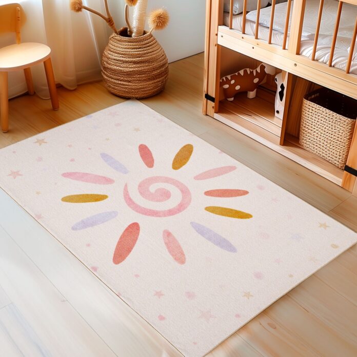 Covor traversa Ayyildiz Play V11 Crem, 80 X 120 cm Covor traversa Ayyildiz Play V11 Crem, 80 X 120 cm