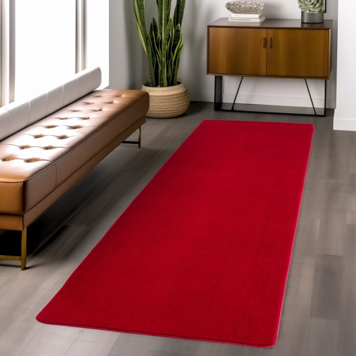 Covor traversa Joy Rosu, 80 x 150 cm