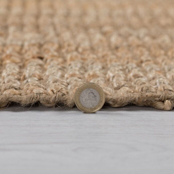 Covor traversă Jute Boucle Natural 60X300 cm, Flair Rugs Covor traversă Jute Boucle Natural 60X300 cm, Flair Rugs