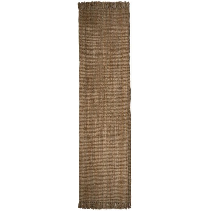 Covor traversă Jute Boucle Natural 60X300 cm, Flair Rugs Covor traversă Jute Boucle Natural 60X300 cm, Flair Rugs