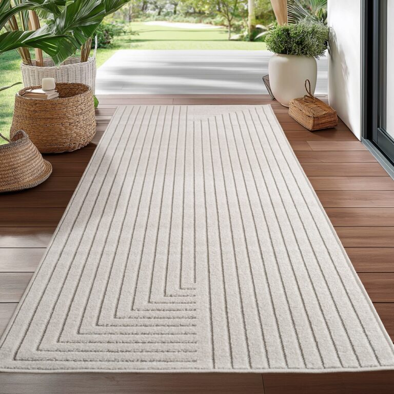 Covor traversa Nova V2 Crem, 80 x 250 cm