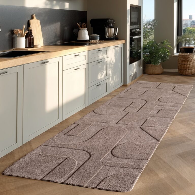 Covor traversa Pompei V4 Bej, 80 x 150 cm