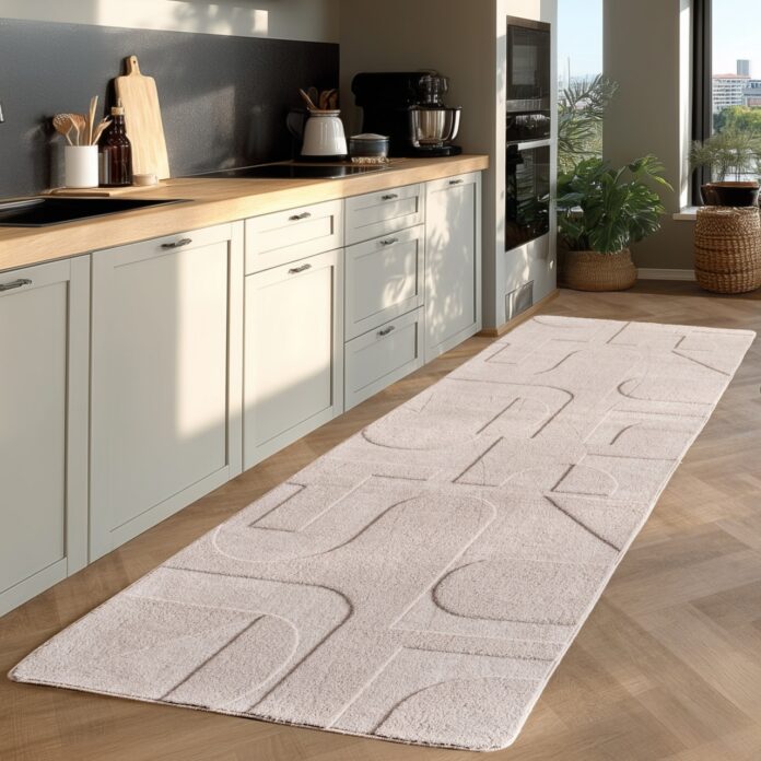 Covor traversa Pompei V4 Crem, 80 x 150 cm Covor traversa Pompei V4 Crem, 80 x 150 cm
