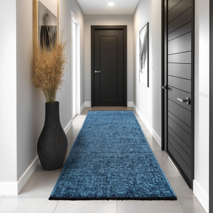 Covor traversa Space Albastru, 80 x 150 cm Covor traversa Space Albastru, 80 x 150 cm