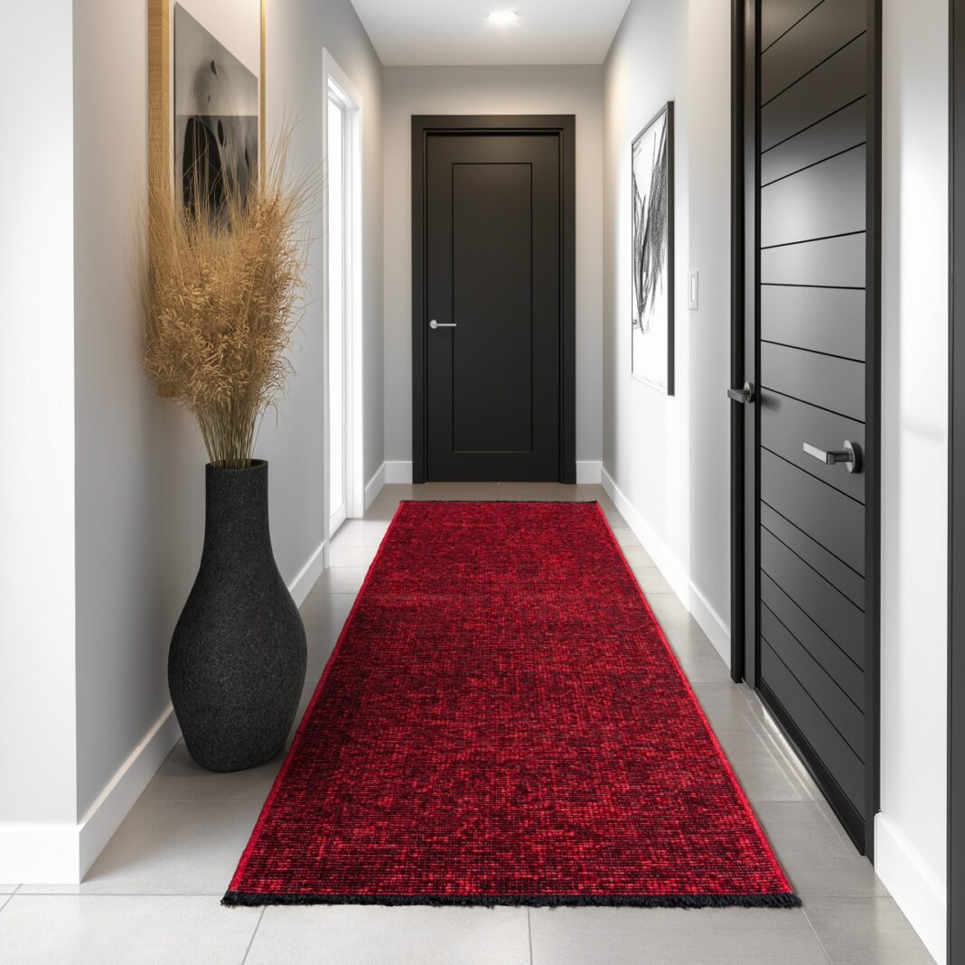 Covor traversa Space Rosu, 80 x 250 cm Covor traversa Space Rosu, 80 x 250 cm
