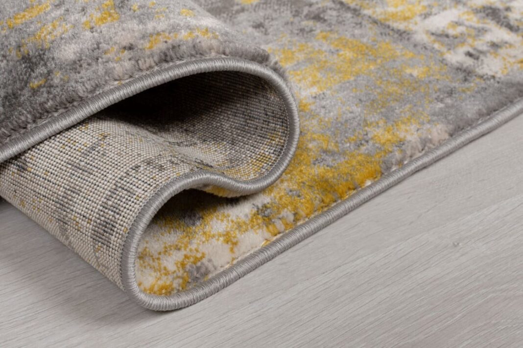 Covor Wonderlust Gri/Galben Ochre 160X230 cm, Flair Rugs Covor Wonderlust Gri/Galben Ochre 160X230 cm, Flair Rugs