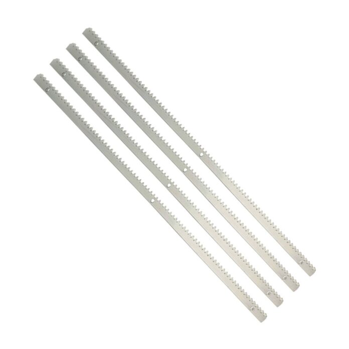 Set 4 bucati Cremaliera metalica zincata Motorline CRM4, 1 m Set 4 bucati Cremaliera metalica zincata Motorline CRM4, 1 m