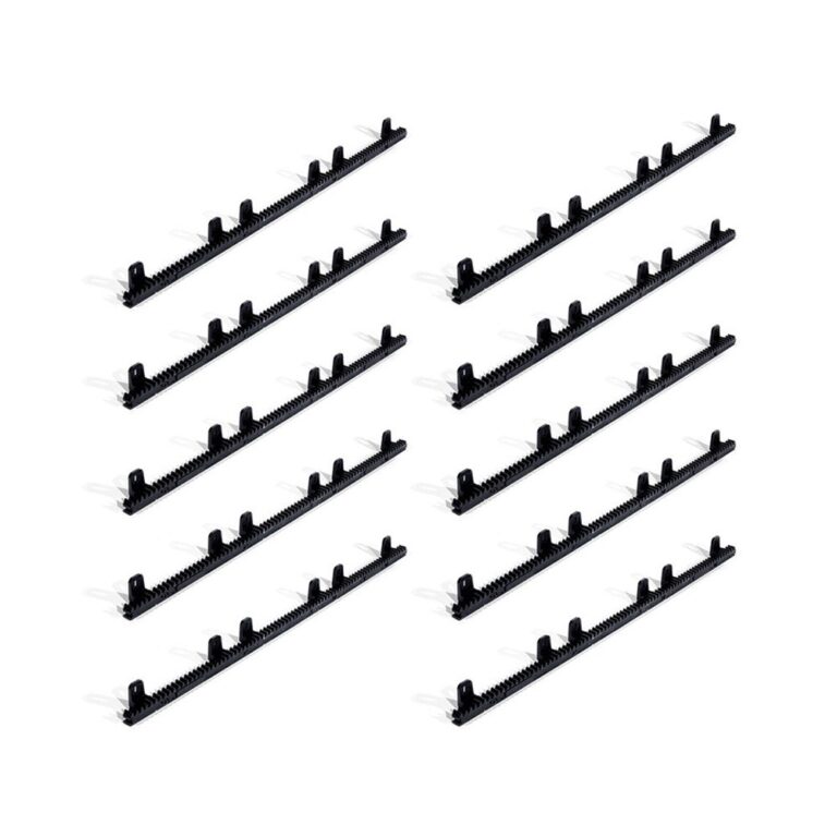 Set 10 bucati Cremaliera din teflon cu insertie metalica Motorline CRM5, 1 m, 500 Kg