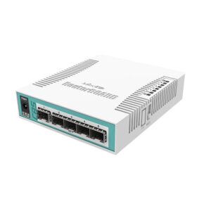 Switch cu 5 porturi SFP Gigabit MikroTik Cloud Router CRS106-1C-5S, 1 port Ethernet/SFP, fara management, PoE pasiv Switch cu 5 porturi SFP Gigabit MikroTik Cloud Router CRS106-1C-5S, 1 port Ethernet/SFP, fara management, PoE pasiv