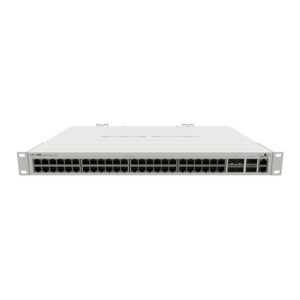 Switch cu 48 porturi Gigabit MikroTik CRS354-48G-4S+2Q+RM, cu management, 4 porturi SFP+ 10G, 2 porturi SFP+ 40G Switch cu 48 porturi Gigabit MikroTik CRS354-48G-4S+2Q+RM, cu management, 4 porturi SFP+ 10G, 2 porturi SFP+ 40G